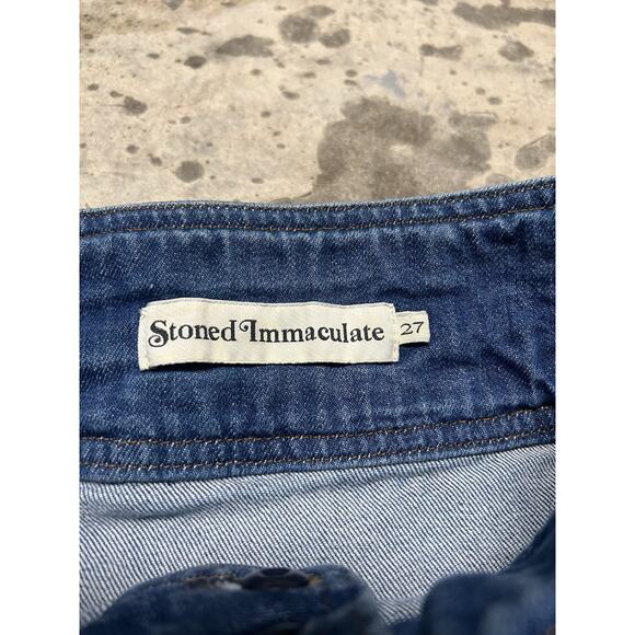 EUC 27 $307 Stoned Immaculate Waiting For The Sun Denim Jean in Fillmore Sunbeam - Picture 5 of 10
